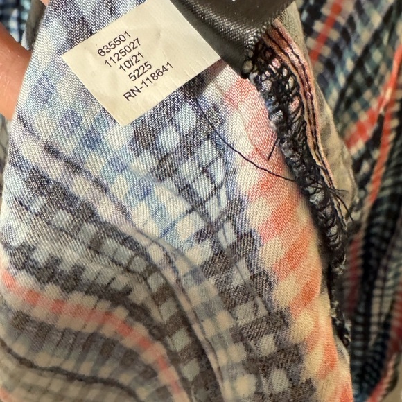 Lane Bryant - No-Peek Button-Front Waist Detail Blouse - Picture 7 of 9
